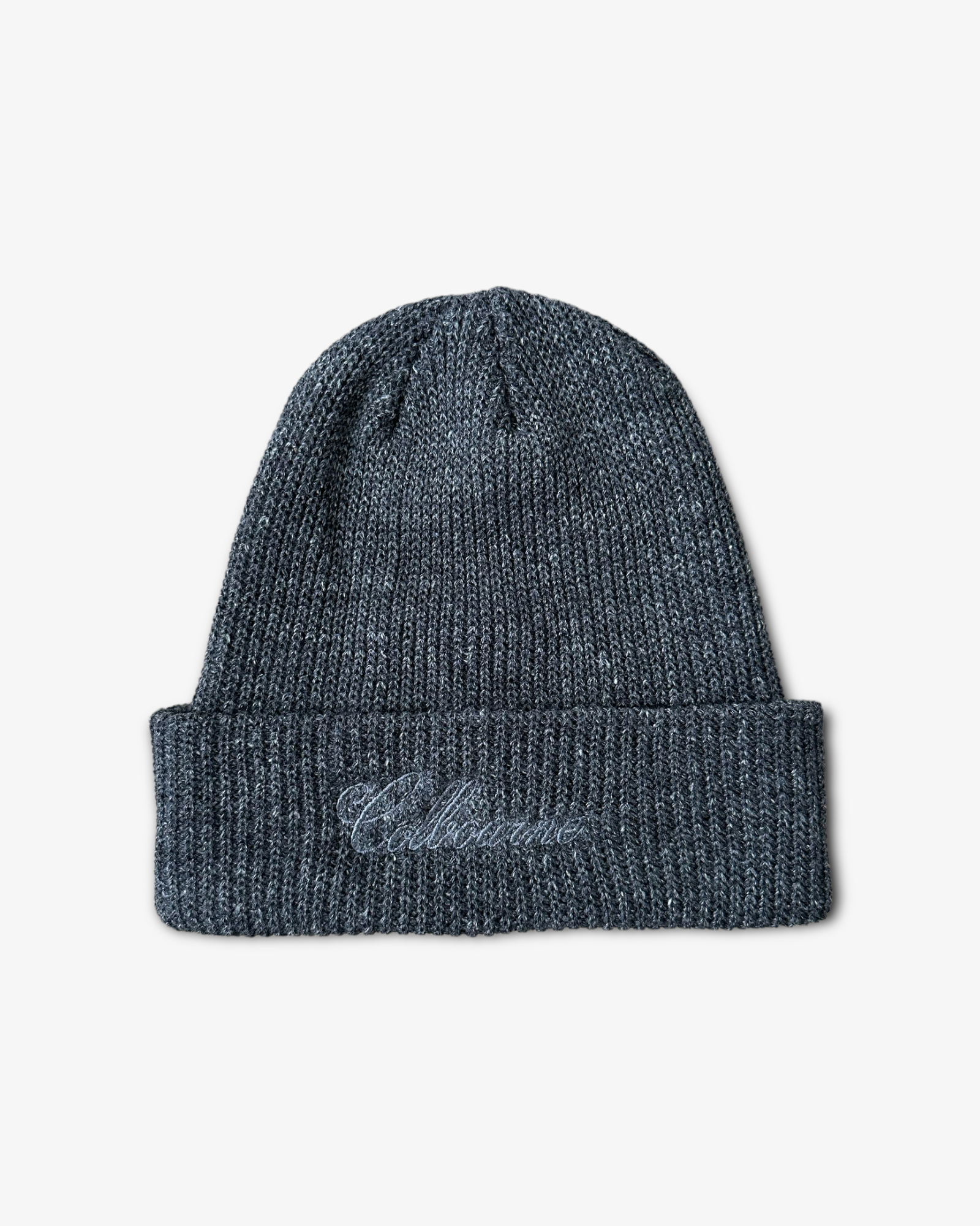 Cotton Knit Watch Cap Charcoal Colbourne